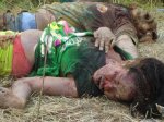 Mangled by vultures, other victims of the Ampatuan massacre.